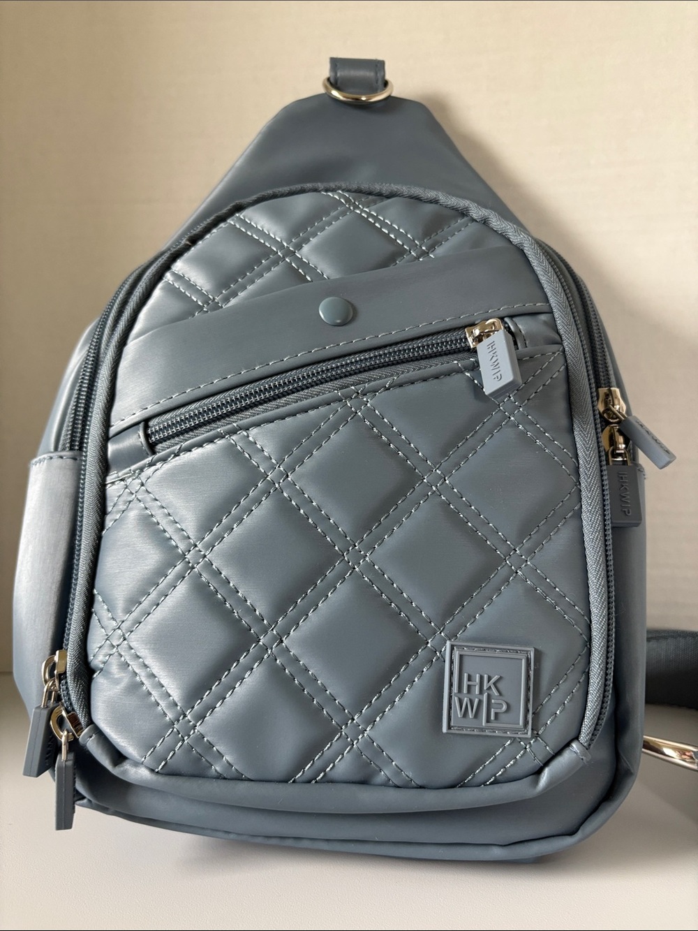 IHKWIP BLUE CROSSBODY BAG- LIKE NEW - Picture 10 of 14